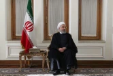 Photo diffusée par la présidence iranienne du président Hassan Rohani, lors d'une réunion au ministère des Affaires étrangères à Téhéran, le 6 août 2019