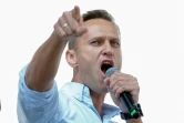 L'opposant russe Sergueï Navalny le 20 juillet 2019 lors d'une manifestation à Moscou
