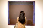 Le tableau de Mark Rothko "Untitled", mis aux enchères à partir du 16 mai, à New York le 6 mai 2022