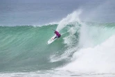 Johanne defay au J-Bay surf Afrique du Sud