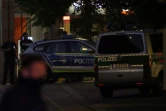 La police securise le centre de  Wurtzburg, dans le sud de l'Allemagne le 25 juin 2021