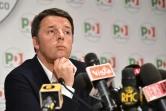 Le chef du gouvenrement italien Matteo Renzi lors d'une conférence de presse le 6 juin 2016 à Rome