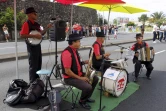 Inauguration fresque "les marrons" Saint-Denis