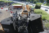 Incnedie grue
