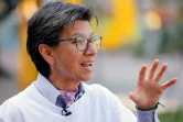 L'ex-sénatrice Claudia Lopez, initiatrice de la consultation, à Bogota, le 22 août 2018