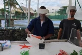 Un marché d'aquaculture péï organisé par l'interprofession ARIPA