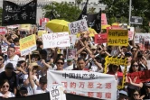 Manifestation contre le projet de loi du gouvernement local d'autoriser les extraditions vers la Chine continentale, le 9 juin 2019 à Hong Kong
