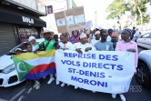 manif pour une liaison vers les comores 