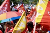 Saint-Denis - Manifestation contre la vie chère et le gouvernement