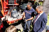 Nouveau matériel pompiers sdis conseil départemental