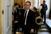 Le député Renaissance Sylvain Maillard, désormais chef de file du parti, le 15 mars 2023 à l'Assemblée nationale à Paris
