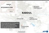 Attentat à la bombe aux abords de l'ambassade de Russie à Kaboul