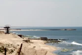 Frontière entre l'Egypte et la bande de Gaza, vue depuis Rafah, le 1er mars 2016