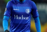 L'attaquant canadien Jonathan Davis alors sous les couleurs de La Gantoise lors d'un match de Ligue Europa contre l'AS Rome, le 27 février 2020 à Gand