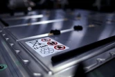 Des batteries pour voiture électrique dans une usine en Allemagne, le 25 février 2020