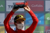 Le Slovène Primoz Roglic à conservé le maillot rouge de leader de La Vuelta à l'issue de la 7e étape au sommet du Balcon de Alicante, le 20 août 2021 