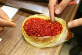 Du safran vendu dans une boutique de la province de Khorassan, le 11 novembre 2018 en Iran