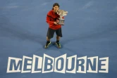 Rafael Nadal sacré à l'Open d'Australie, le 2 février 2009 Melbourne 