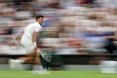 Novak Djokovic contre Kwon Soon-woo pour son entrée à Wimbledon, le 27 juillet 2022 