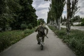 Un soldat ukrainien à Lyssytchansk, dans la région du Donbass, le 18 juin 2022