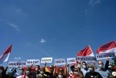 Manifestation pour défendre l'enseignement immersif en langues régionales le 29 mai 2021 à Colmar