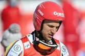 Le skieur allemand Josef Ferstl après sa chute lors de la descente de Garmisch-Partenkirchen, le 5 février 2021