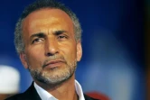 L'islamologue Tariq Ramadan, lors d'une conférence à Abidjan, le 27 août 2011