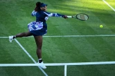 Serena Williams alignée en double à Eastbourne, le 22 juin 2022  
