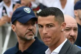 Cristiano Ronaldo arrive au centre médical de la Juventus, le 16 juillet 2018 à Turin