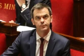 Le ministre de la Santé, Olivier Véran, à l'Assemblée nationale, le 21 mars 2020 à Paris