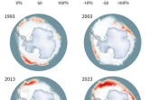 Record de fonte de la banquise antarctique pour un mois de juin