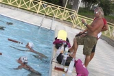 Jeudi 5 janvier 2012 - Entrainement du team de Philippe Lucas à la piscine du Port (Pboto image-reunion pour www.ipreunion.com)