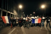 Des policiers manifestent, le 28 octobre 2016 à Versailles
