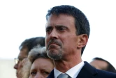 L'ex-Premier ministre Manuel Valls assiste à une cérémonie d'hommage aux victimes des attentats du 13 novembre 2015, le 13 novembre 2017 à Paris