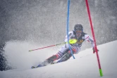 Le Français Victor Muffat-Jeandet, lors du slalom de Coupe du monde, le 14 mars 2021 à Kranjska Gora (Slovénie)
