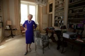 Hélène Carrère d'Encausse, secrétaire perpétuelle de l'Académie française, le 21 février 2022 à Paris 