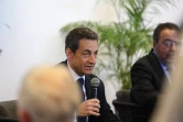 Rencontre de Nicolas Sarkozy, Jean-Louis Borloo, Dominique Perben, Marie Luce Penchard et François Baroin avec les élus et responsables locaux de l'UMP, à l'hôtel Créolia à Saint-Denis, mercredi 4