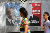 Panneaux d'affiches électorales pour la présidentielle 2012