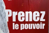 Panneaux d'affiches électorales pour la présidentielle 2012