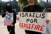 Des manifestants protestent contre la guerre entre Israël et le Hamas dans la bande de Gaza, le 27 février 2024 à Tel-Aviv