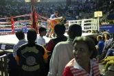 Muay thai au stadium Rajadamnern de  bangkok