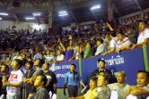Muay thai au stadium Rajadamnern de  bangkok