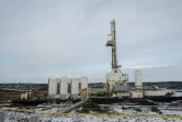 La centrale géothermique de Reykjanes, détenue et opérée par l'électricien islandais HS Orka située sur la Reykjanesskagi, au sud-ouest de l'Islande, le 23 mars 2017