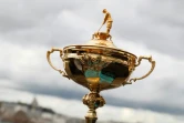 Le trophée de la Ryder Cup, le 25 juin 2015 à Paris