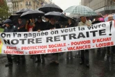 Manifestation en faveur des retraites à Paris le 8 octobre 2019