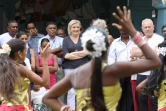 Marine Le Pen, le 27 novembre 2016 à La Réunion
