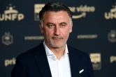 L'entraîneur de Nice, Christophe Galtier, à la 30e édition de la cérémonie de remise des trophées de l'UNFP, le 15 mai 2022