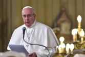 Le pape François à la synagogue de Rome, le 17 janvier 2016