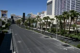 Le Strip de Las Vegas, désert, le 24 avril 2020 dans le Nevada