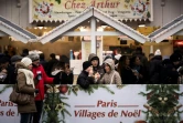 Le marché de Noël de Paris le 1er janvier 2017